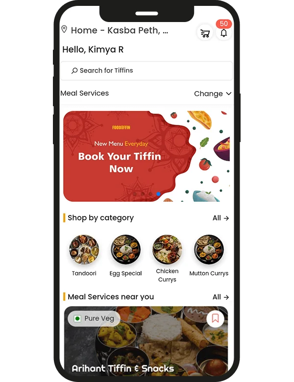 tiffin delivery app development company